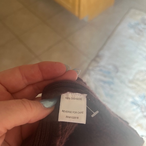 Garnet Hill Textured Cardigan, M - Picture 3 of 4